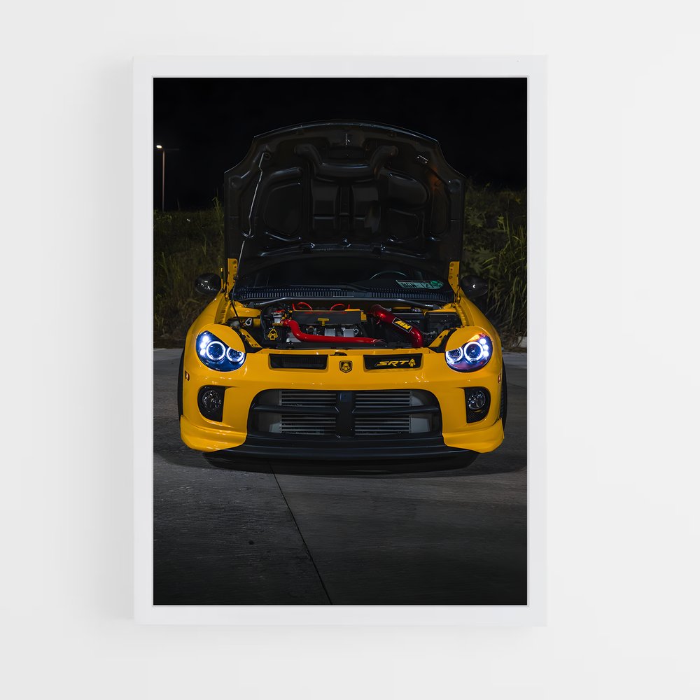Poster Moteur en Folie – affiche Dodge (vue 3)